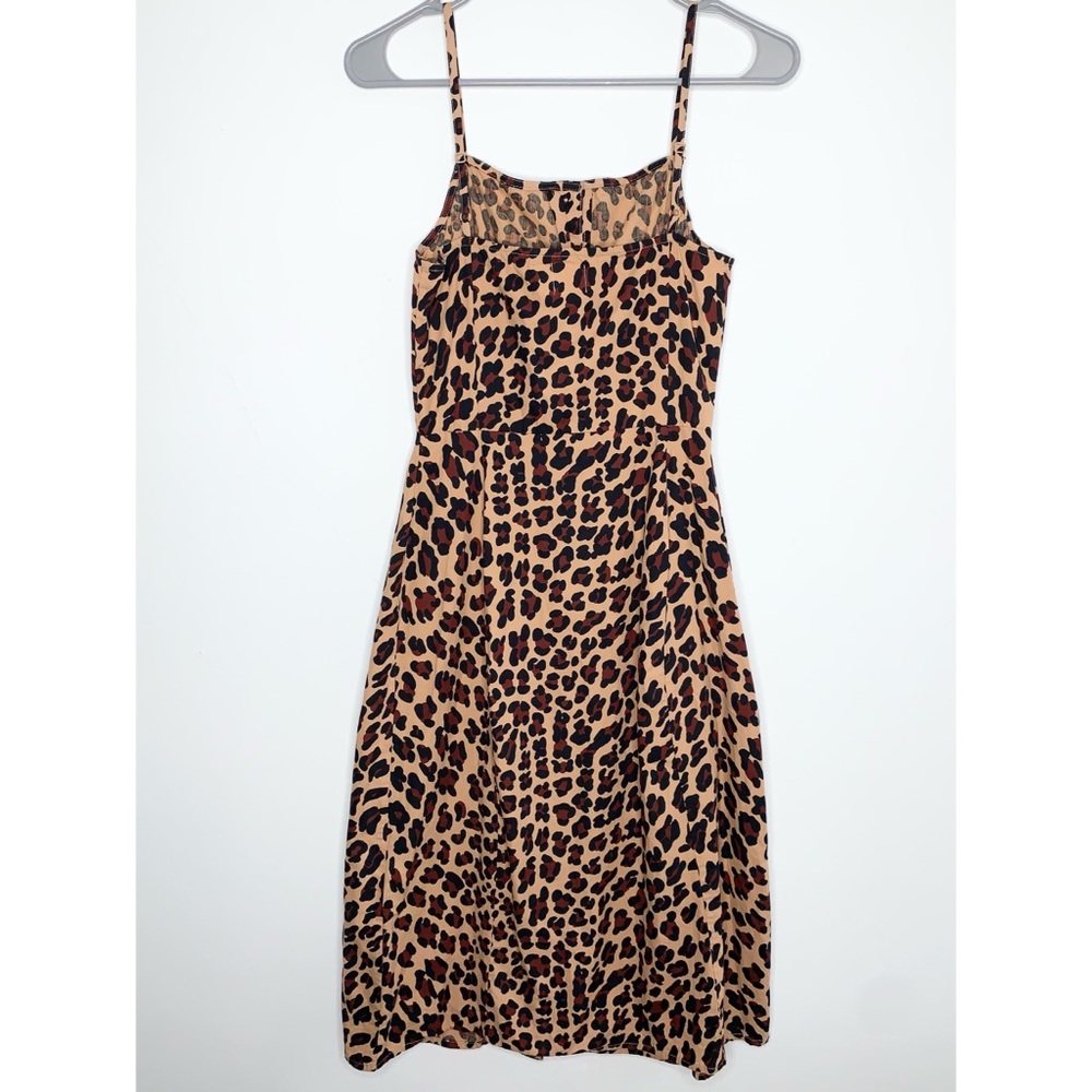 Asos Design Button Through Midi Linen Sundress Mu… - image 4